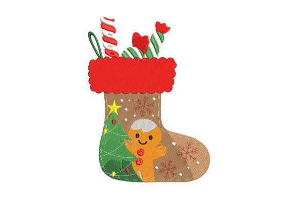 Christmas Socks: A Charming Embroidery Design for Meaningful Gifts