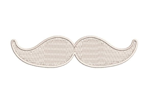 Classic White Moustache Embroidery Design: A Seller's Review